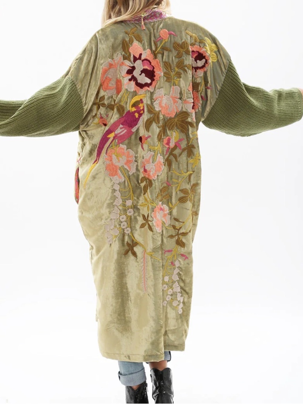 Aratta Silent Journey Something Magical Velvet Coat NWT - Picture 5 of 14